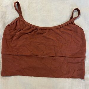 OR a loca designer Women's Brown Camisole Top